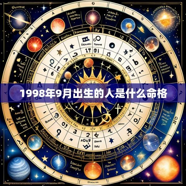 1998年9月出生的人是什么命格