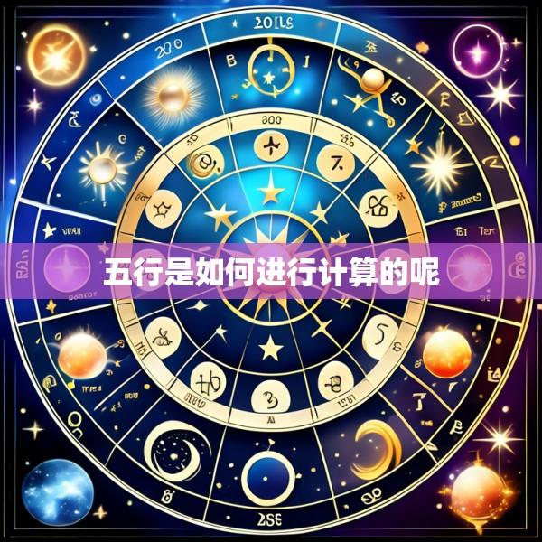 五行是如何进行计算的呢
