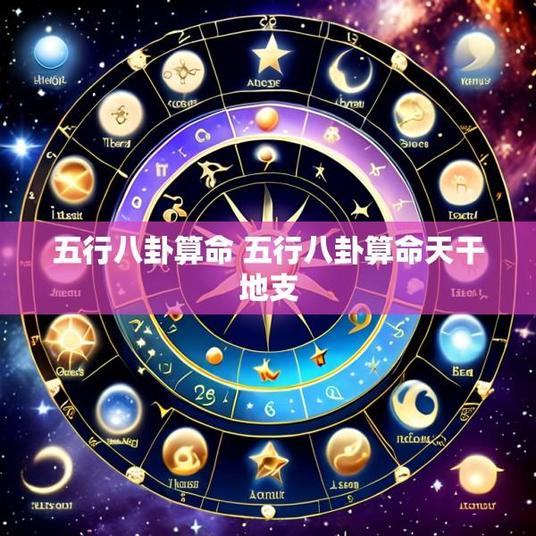 五行八卦算命 五行八卦算命天干地支