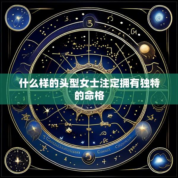 什么样的头型女士注定拥有独特的命格