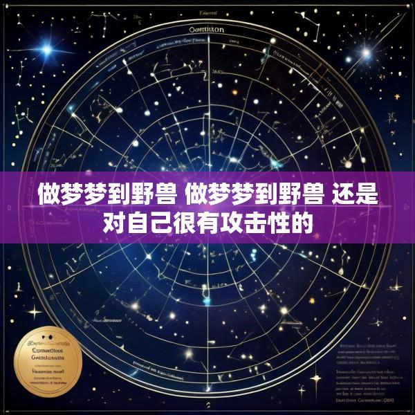 做梦梦到野兽 做梦梦到野兽 还是对自己很有攻击性的