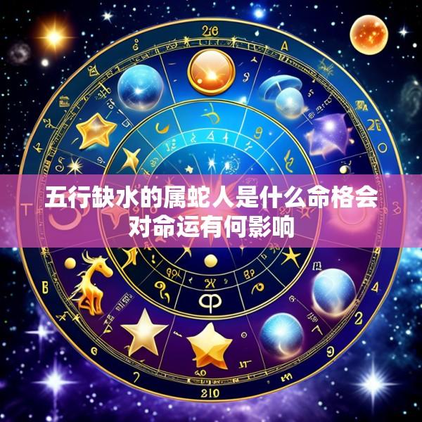 五行缺水的属蛇人是什么命格会对命运有何影响