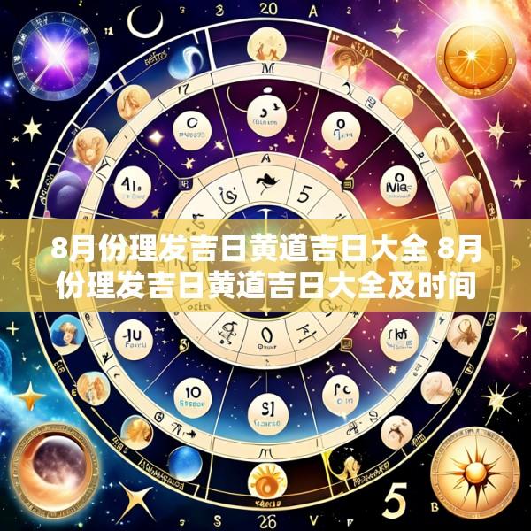 8月份理发吉日黄道吉日大全 8月份理发吉日黄道吉日大全及时间