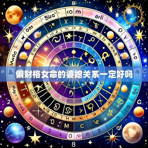 偏财格女命的婆媳关系一定好吗