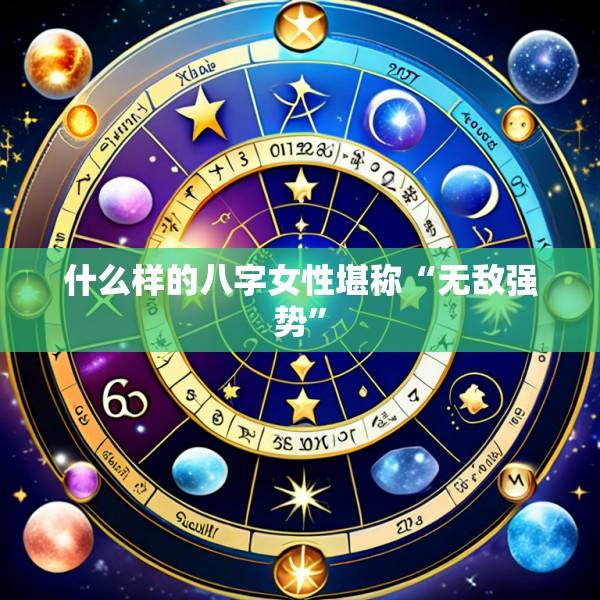 什么样的八字女性堪称“无敌强势”