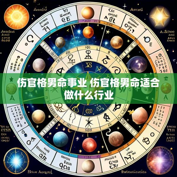 伤官格男命事业 伤官格男命适合做什么行业