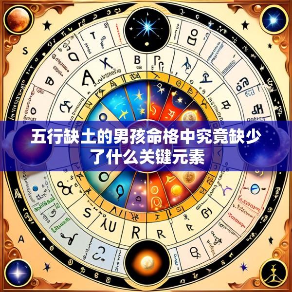 五行缺土的男孩命格中究竟缺少了什么关键元素