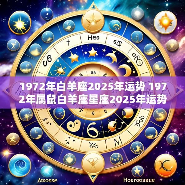 1972年白羊座2025年运势 1972年属鼠白羊座星座2025年运势完整版