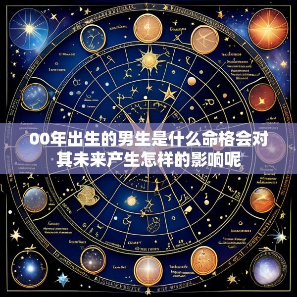 00年出生的男生是什么命格会对其未来产生怎样的影响呢