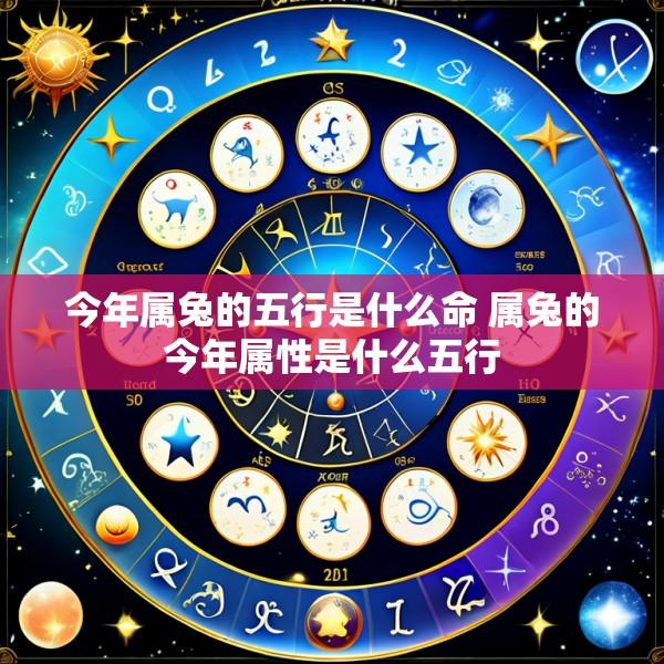 今年属兔的五行是什么命 属兔的今年属性是什么五行