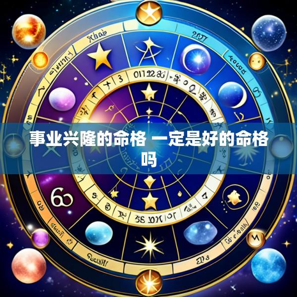 事业兴隆的命格 一定是好的命格吗