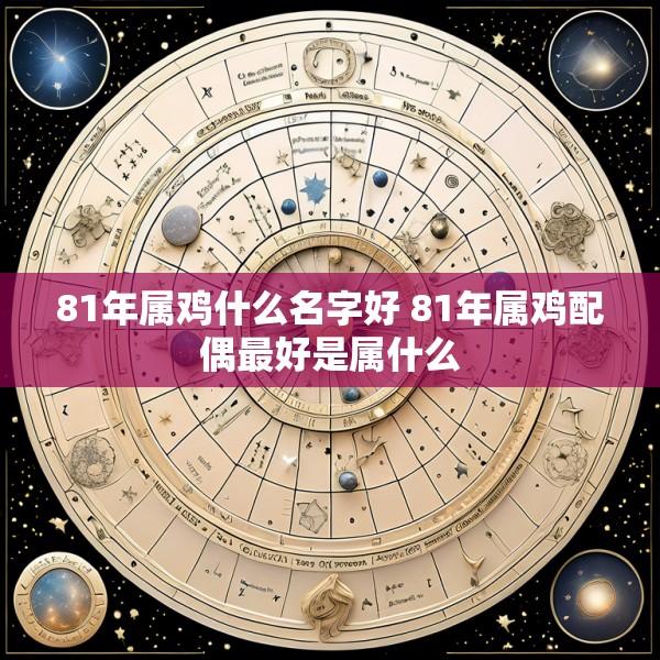 81年属鸡什么名字好 81年属鸡配偶最好是属什么