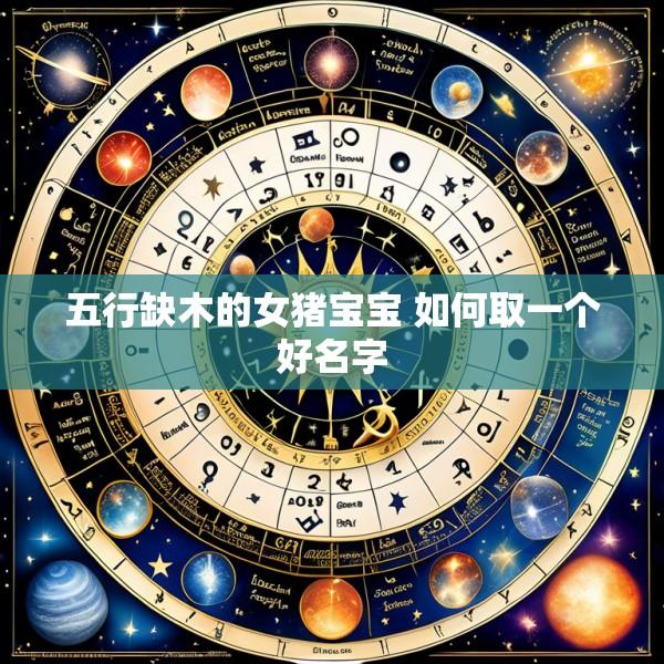 五行缺木的女猪宝宝 如何取一个好名字