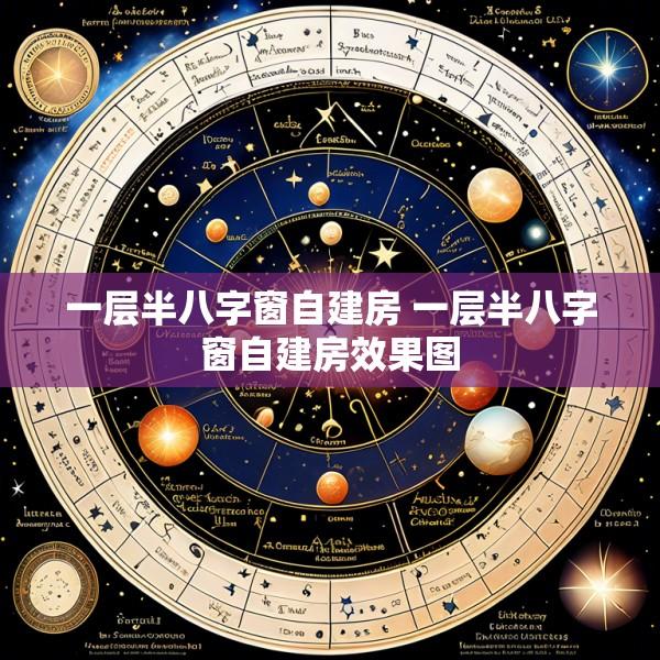 一层半八字窗自建房 一层半八字窗自建房效果图