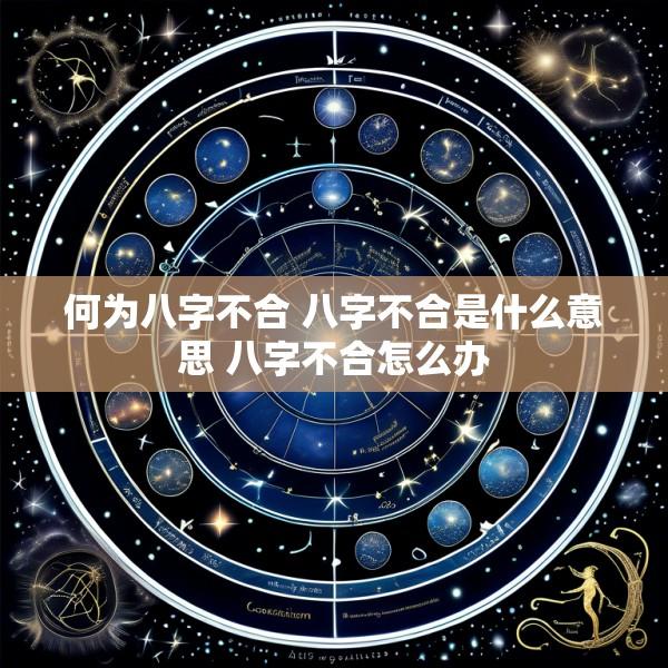 何为八字不合 八字不合是什么意思 八字不合怎么办