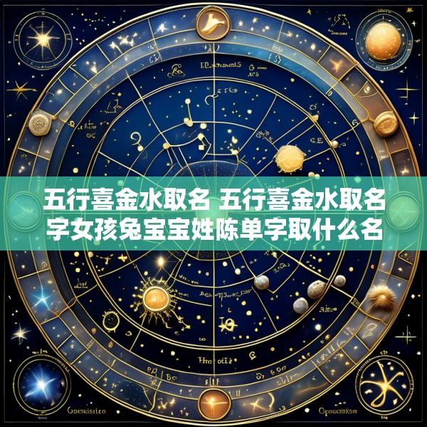 五行喜金水取名 五行喜金水取名字女孩兔宝宝姓陈单字取什么名字好