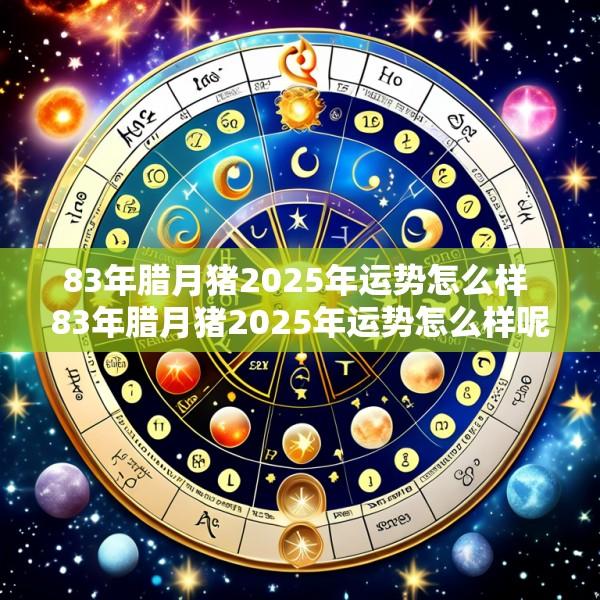83年腊月猪2025年运势怎么样 83年腊月猪2025年运势怎么样呢