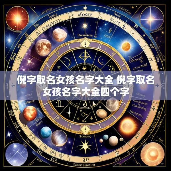 倪字取名女孩名字大全 倪字取名女孩名字大全四个字