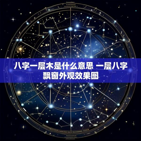 八字一层木是什么意思 一层八字飘窗外观效果图