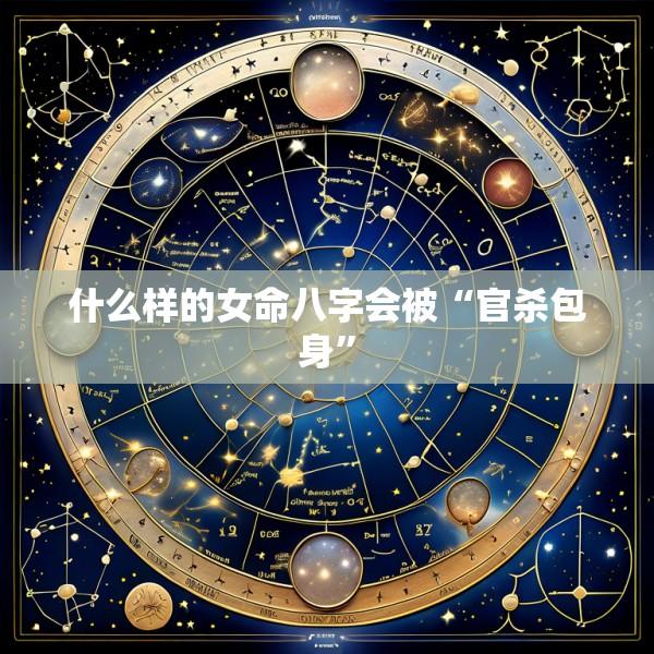 什么样的女命八字会被“官杀包身”