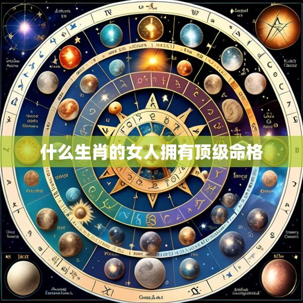 什么生肖的女人拥有顶级命格