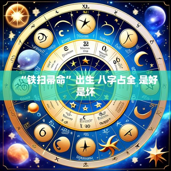 “铁扫帚命”出生 八字占全 是好是坏