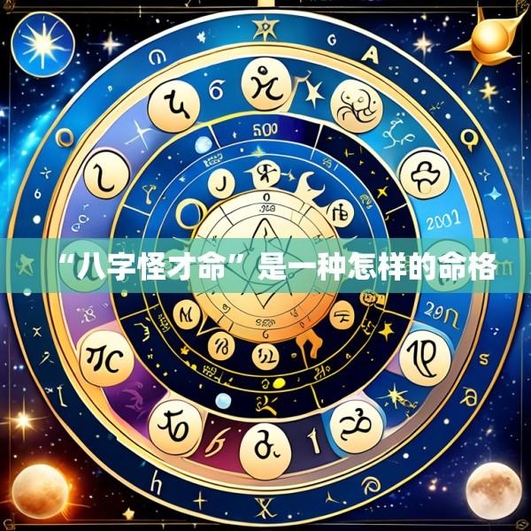 “八字怪才命”是一种怎样的命格