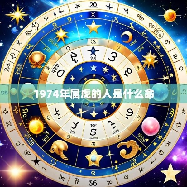 1974年属虎的人是什么命