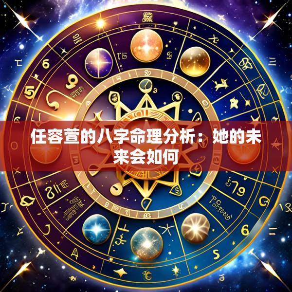 任容萱的八字命理分析：她的未来会如何