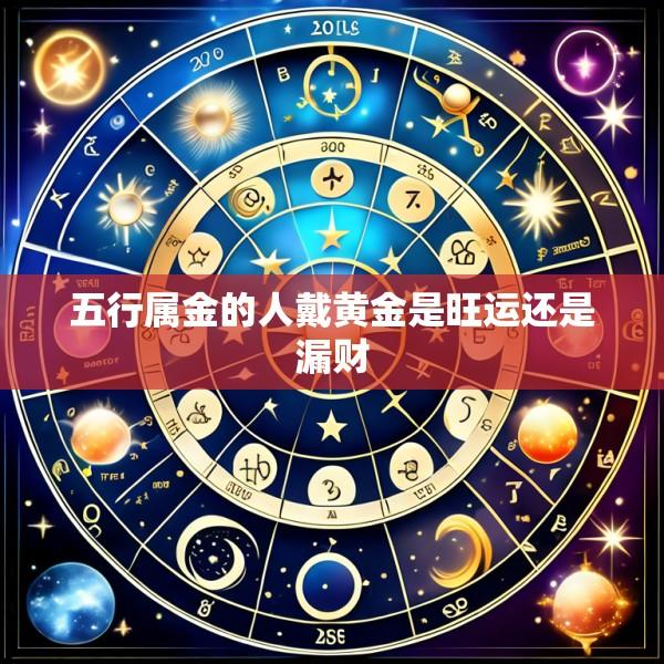 五行属金的人戴黄金是旺运还是漏财