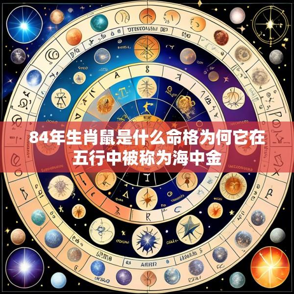 84年生肖鼠是什么命格为何它在五行中被称为海中金