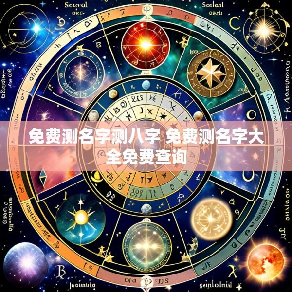 免费测名字测八字 免费测名字大全免费查询
