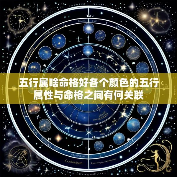 五行属啥命格好各个颜色的五行属性与命格之间有何关联