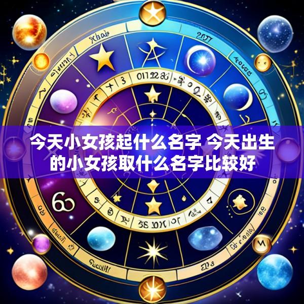 今天小女孩起什么名字 今天出生的小女孩取什么名字比较好