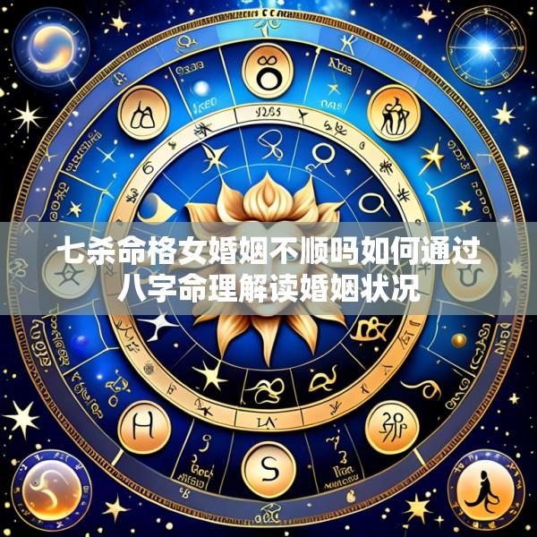 七杀命格女婚姻不顺吗如何通过八字命理解读婚姻状况