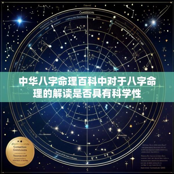 中华八字命理百科中对于八字命理的解读是否具有科学性
