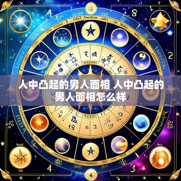 人中凸起的男人面相 人中凸起的男人面相怎么样