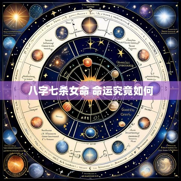 八字七杀女命 命运究竟如何