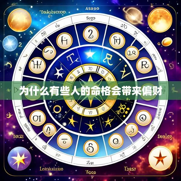 为什么有些人的命格会带来偏财