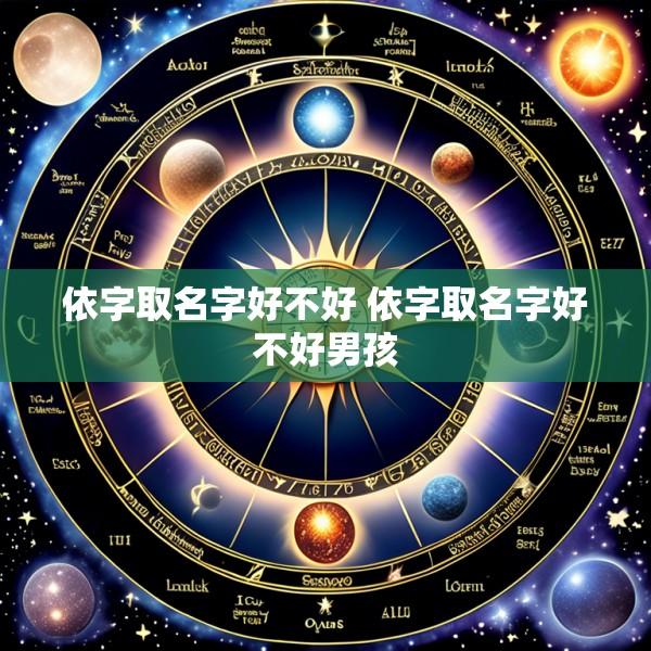 依字取名字好不好 依字取名字好不好男孩