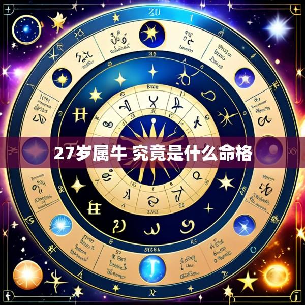 27岁属牛 究竟是什么命格