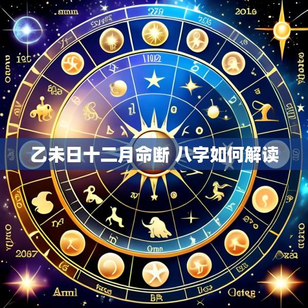 乙未日十二月命断 八字如何解读