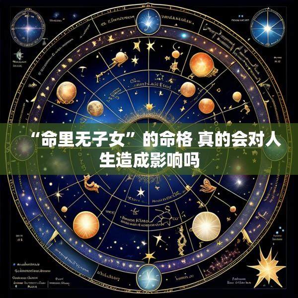 “命里无子女”的命格 真的会对人生造成影响吗