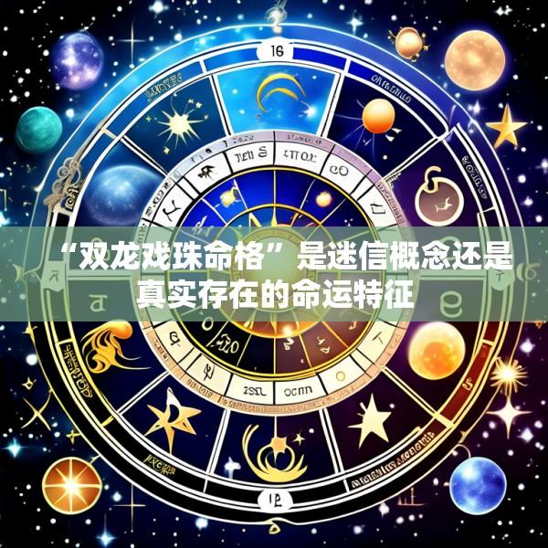 “双龙戏珠命格”是迷信概念还是真实存在的命运特征