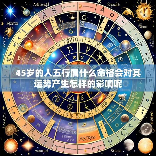 45岁的人五行属什么命格会对其运势产生怎样的影响呢