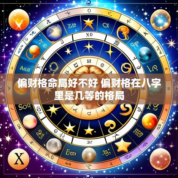 偏财格命局好不好 偏财格在八字里是几等的格局