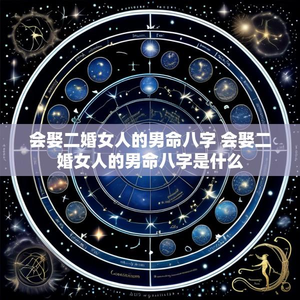 会娶二婚女人的男命八字 会娶二婚女人的男命八字是什么
