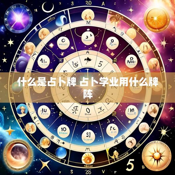 什么是占卜牌 占卜学业用什么牌阵
