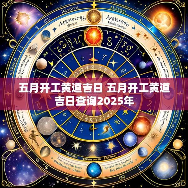 五月开工黄道吉日 五月开工黄道吉日查询2025年