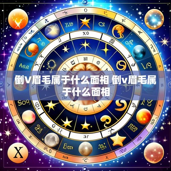 倒V眉毛属于什么面相 倒v眉毛属于什么面相